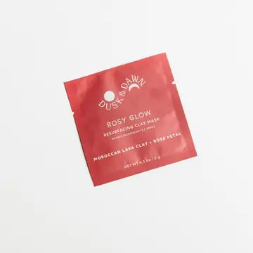 Rosy Glow Resurfacing Clay Mask Pouch