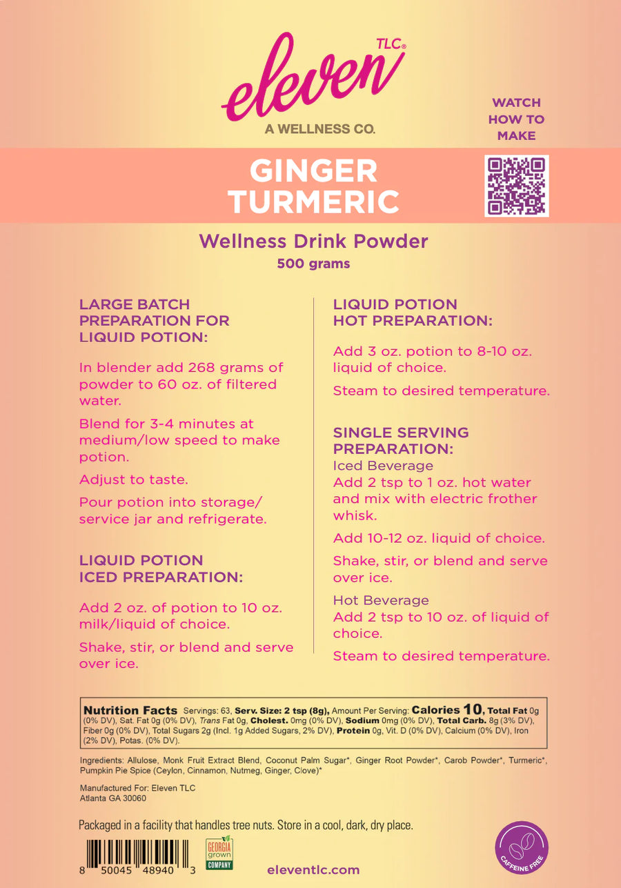 Eleven Ginger Turmeric Wellness Drink