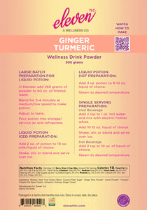 Eleven Ginger Turmeric Wellness Drink