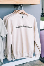 Load image into Gallery viewer, Wellness Feels Good Crewneck Sweatshirt
